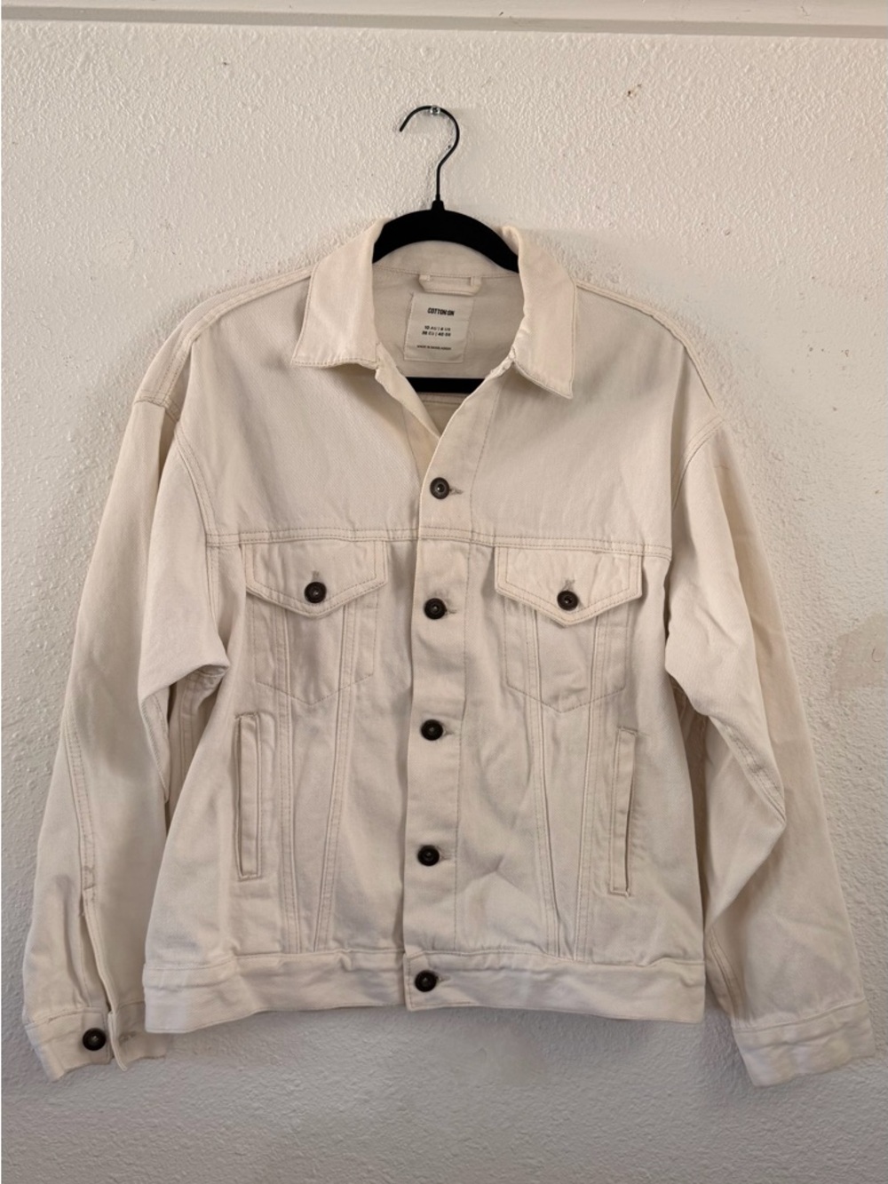 Button-Up Cotton Jacket